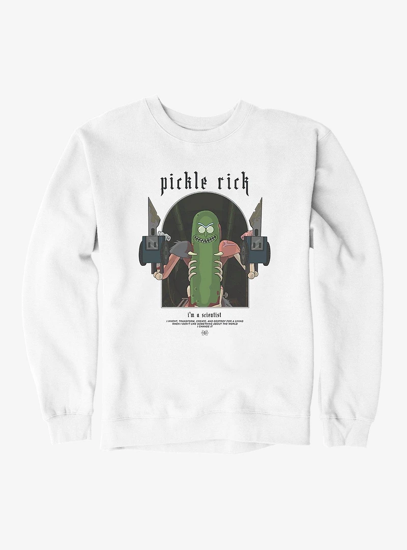 Rick And Morty Pickle Sweatshirt