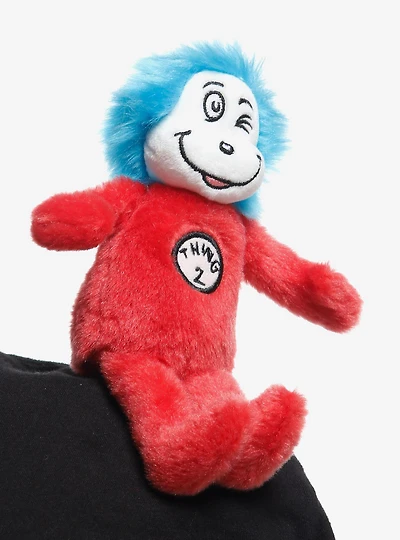 Shoulderkins Dr. Seuss The Cat in the Hat Thing 2 Magnetic 7 Inch Shoulder Sitting Plush