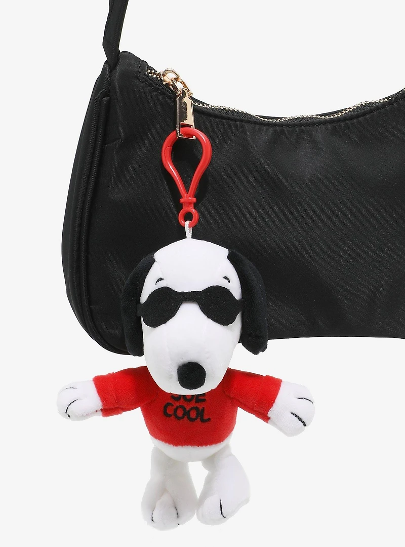 Peanuts Snoopy Joe Cool 5 Inch Plush Keychain