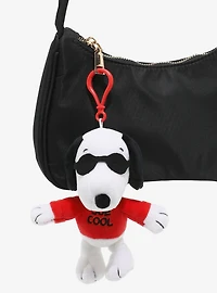 Peanuts Snoopy Joe Cool 5 Inch Plush Keychain