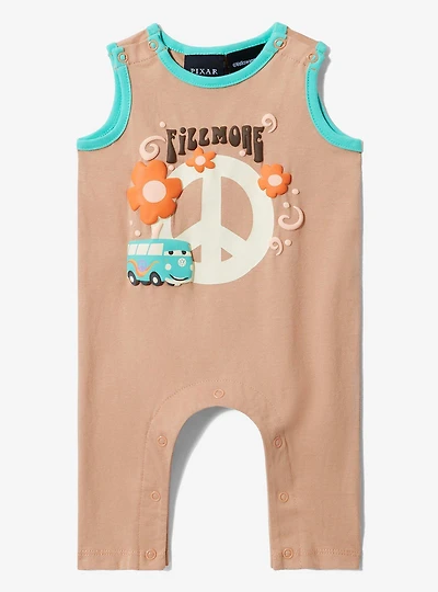 Disney Pixar Cars Fillmore Peace Sign Infant Tank Top One-Piece - BoxLunch Exclusive