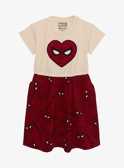 Marvel Spider-Man Heart Toddler Dress