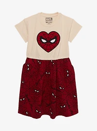 Marvel Spider-Man Heart Toddler Dress