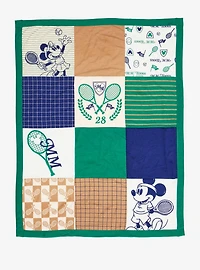 Disney Mickey & Minnie Tennis Quilted Blanket — BoxLunch Exclusive