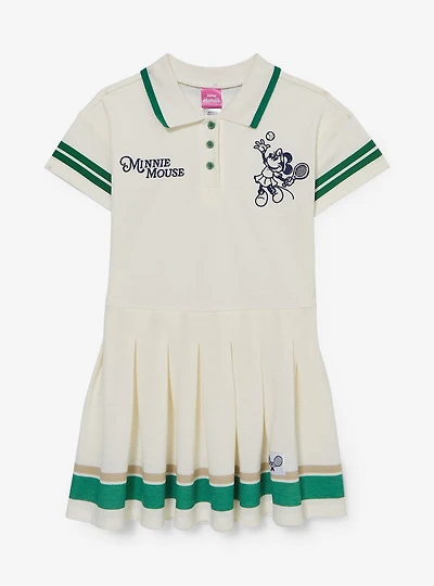 Disney Minnie Mouse Embroidered Toddler Tennis Dress — BoxLunch Exclusive