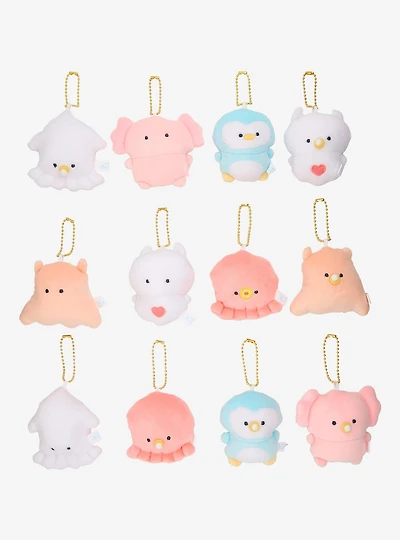 Sea Animals Blind Assorted Plush Keychain