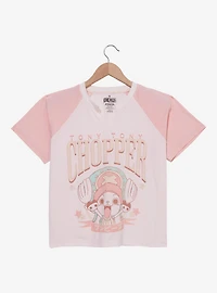 One Piece Chopper Pink Women's Baby Tee — BoxLunch Exclusive