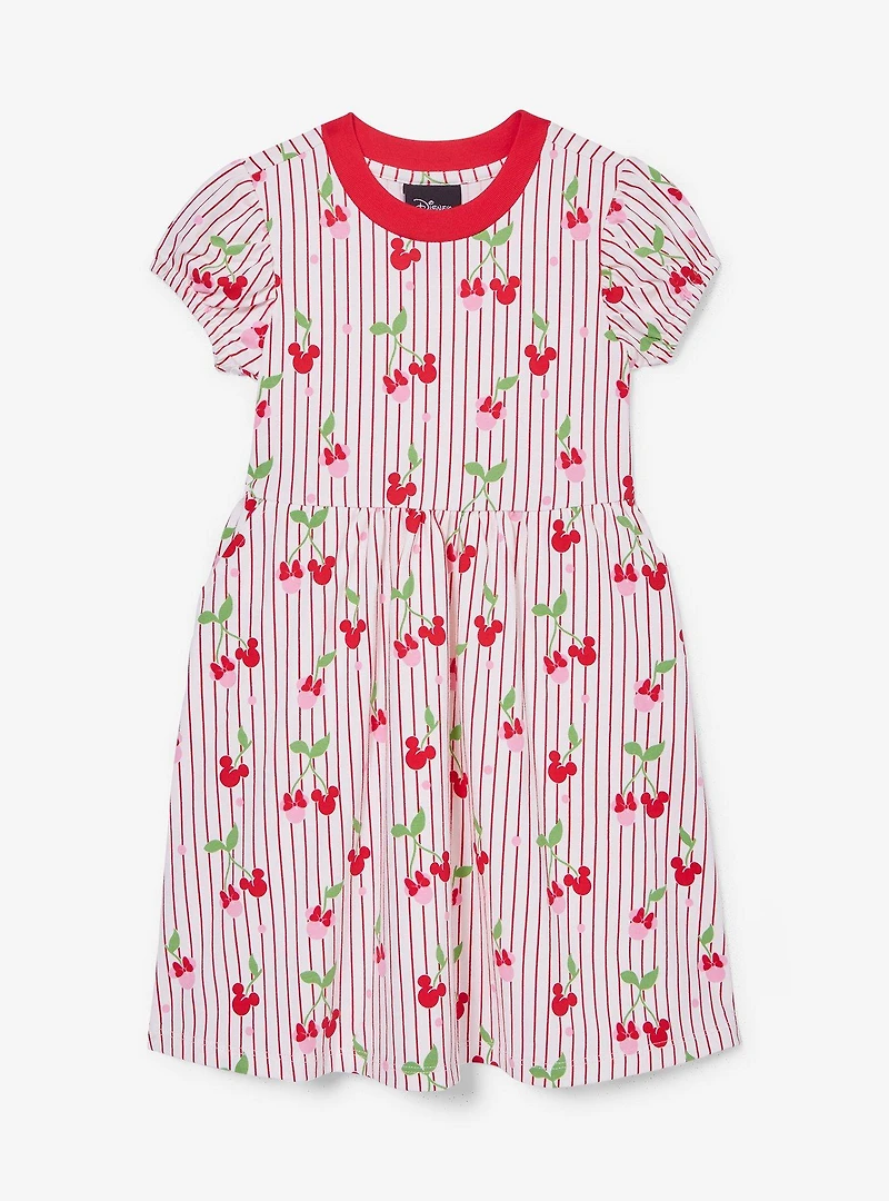 Disney Mickey & Minnie Cherry Silhouette Toddler Dress — BoxLunch Exclusive