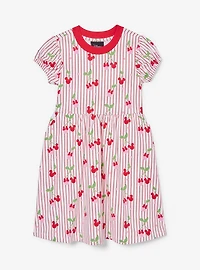 Disney Mickey & Minnie Cherry Silhouette Toddler Dress — BoxLunch Exclusive