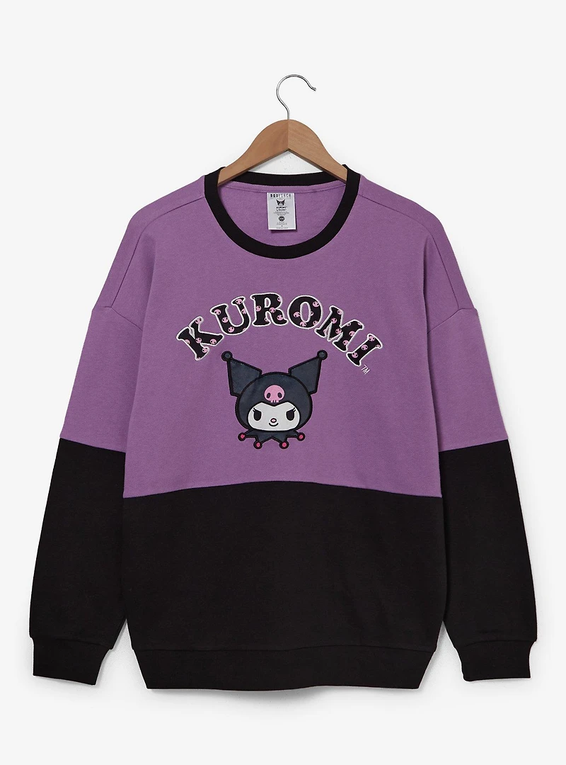 Sanrio Kuromi Portrait Panel Crewneck