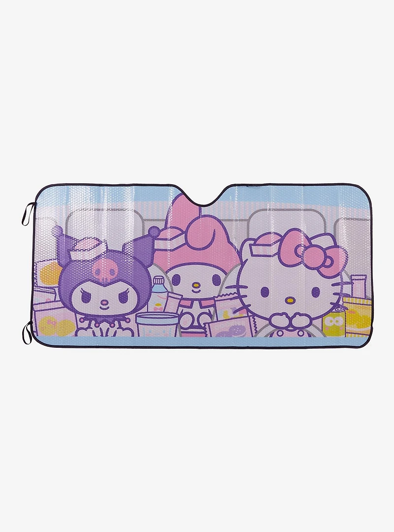 Sanrio Hello Kitty & Friends Snacks Driving Sunshade