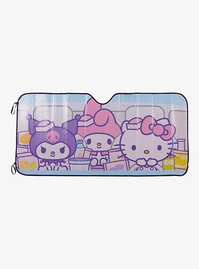 Sanrio Hello Kitty & Friends Snacks Driving Sunshade