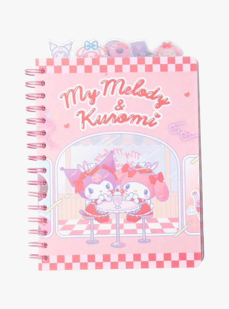 Sanrio My Melody & Kuromi Diner Tab Journal