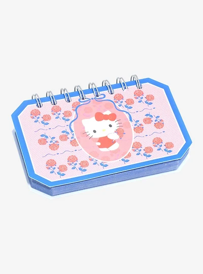 Sanrio Hello Kitty Floral Spiral Mini Notebook - BoxLunch Exclusive