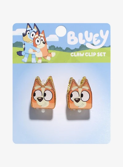 Bluey Glitter Bingo Hair Clip Set - BoxLunch Exclusive