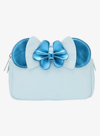 Loungefly Disney Minnie Mouse Butterfly Bow Cosmetic Bag - BoxLunch Exclusive