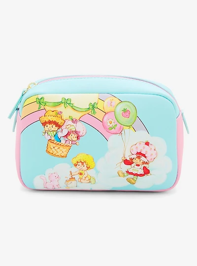 Strawberry Shortcake Rainbow Strawberry & Friends Cosmetic Bag