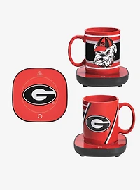 NCAA Georgia Bulldogs Hairy Dawg Mug Warmer with Mug