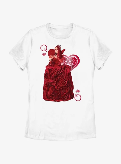 Disney Descendants Queen Of Hearts Womens T-Shirt