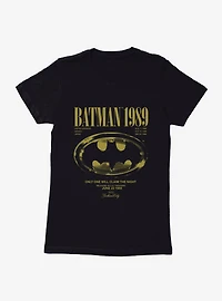 Batman 1989 Womens T-Shirt