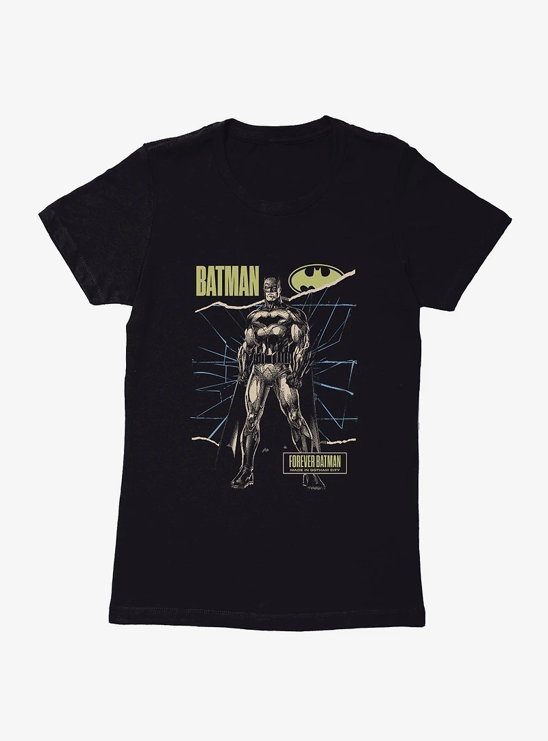 Batman Forever Made Gotham City Womens T-Shirt