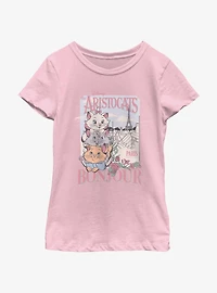 Disney The Aristocats Bonjour Kitten Poster Youth Girls T-Shirt