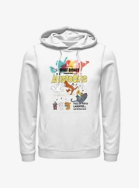 Disney The Aristocats Vintage Poster Hoodie