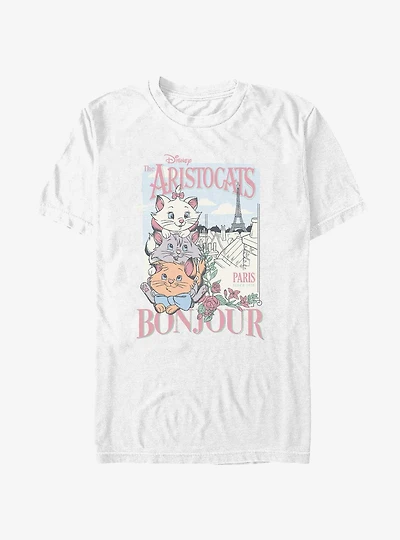 Disney The Aristocats Bonjour Kitten Poster T-Shirt