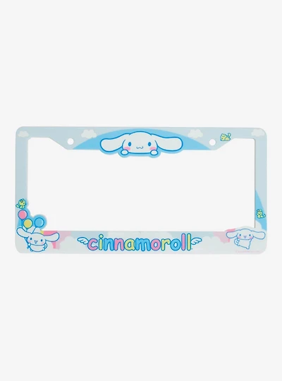 Sanrio Cinnamoroll Cloud License Plate Frame