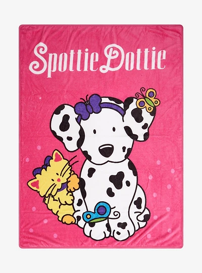 Sanrio Spottie Dottie Portrait Fleece Throw - BoxLunch Exclusive