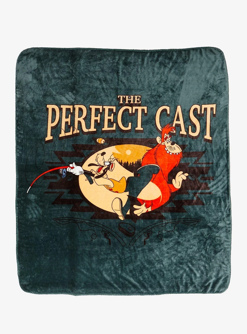 Disney A Goofy Movie The Perfect Cast Rolled Sherpa Blanket — BoxLunch Exclusive