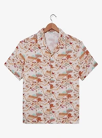 Disney Pixar Cars Radiator Springs Allover Print Woven T-Shirt — BoxLunch Exclusive