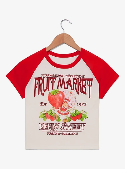 Strawberry Shortcake Fruit Market Women's Baby Tee