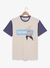 Demon Slayer: Kimetsu no Yaiba Inosuke Raglan T-Shirt — BoxLunch Exclusive