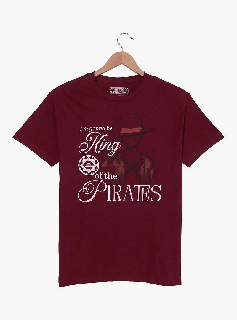 One Piece Luffy King of the Pirates T-Shirt — BoxLunch Exclusive