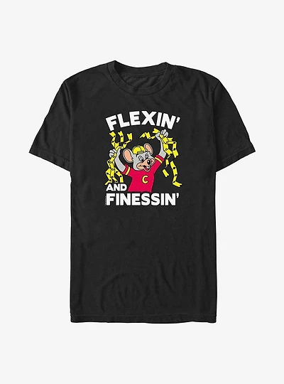 Chuck E. Cheese Flexin' And Finessin' Big & Tall T-Shirt