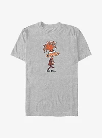 Disney Pixar Inside Out Anxiety Totally Fine Big & Tall T-Shirt