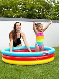 Little Tikes Kiddie Pool 3-Ring Colors