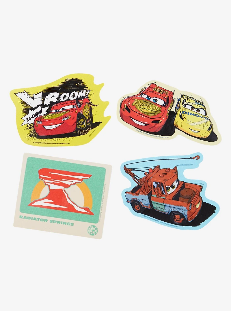 Disney Pixar Cars Character Sticker Set