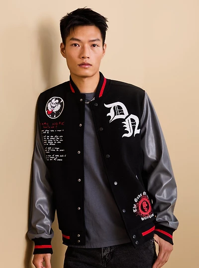 Death Note Embroidered Varsity Jacket — BoxLunch Exclusive