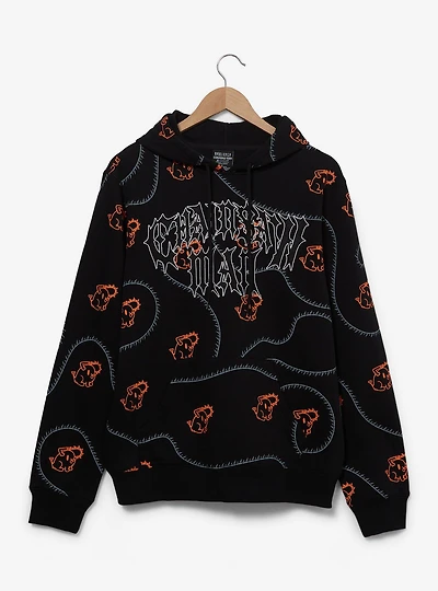 Chainsaw Man Pochita Allover Print Hoodie - BoxLunch Exclusive