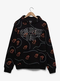 Chainsaw Man Pochita Allover Print Hoodie - BoxLunch Exclusive