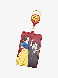 Disney Snow White and the Seven Dwarfs Snow White & Evil Queen Poison Apple Retractable Lanyard