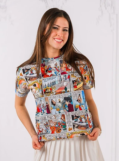 Cakeworthy Disney Cinderella Comic Book T-Shirt