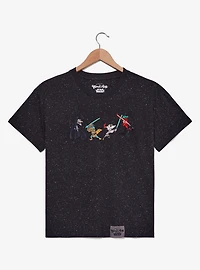 Disney Phineas and Ferb x Star Wars Lightsabers Women's T-Shirt — BoxLunch Exclusive