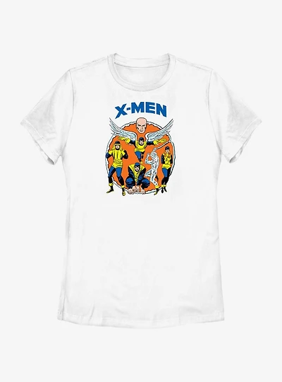 Marvel X-Men Classic Suits Womens T-Shirt