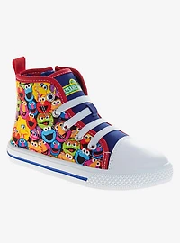 Sesame Street All Your Friends Hi-Top Youth Sneakers