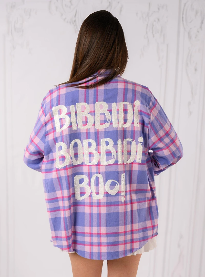 Cakeworthy Disney Cinderella Fairy Godmother Bibbidi Bobbidi Boo Flannel
