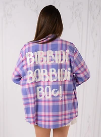 Cakeworthy Disney Cinderella Fairy Godmother Bibbidi Bobbidi Boo Flannel