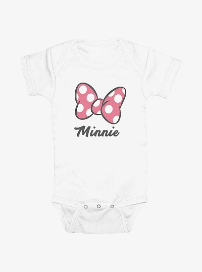 Disney Minnie Mouse Giant Bow Infant Bodysuit